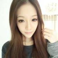 唯美中分长发女生头像:中分菇凉最美_WWW.TQQA.COM