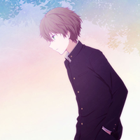 萌系动漫男生头像:闭上眼放飞思想i_WWW.TQQA.COM
