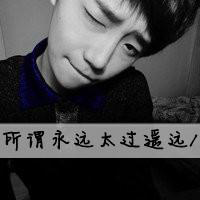 男生灰色qq头像霸气范:我的哭泣是因为欢喜_WWW.TQQA.COM