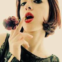 欧美女生头像复古风:爱了你瞎了眼_WWW.TQQA.COM