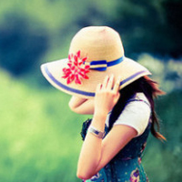 曾经的回忆还是不会忘:意境唯美QQ头像:闭上眼睛_WWW.TQQA.COM