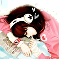 让想念的歌不在唱:带着耳机听着歌的唯美头像_WWW.TQQA.COM