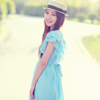 清新伊人唯美个性女生头像:只记得说爱我_WWW.TQQA.COM