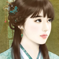 穿越小说中的个性古典头像女生:出水芙蓉的气质_WWW.TQQA.COM