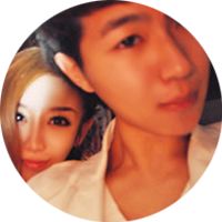 情侣头像吧首发个性圆形情侣印花情侣头像:一左_WWW.TQQA.COM