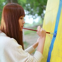个性背影+女生侧脸QQ头像_WWW.TQQA.COM