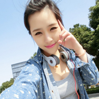 韩系唯美可爱头像:用所有时间想你_WWW.TQQA.COM