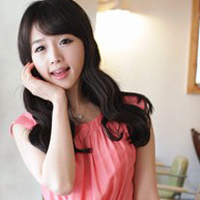 可爱的韩国女生头像:长发及腰的小美女_WWW.TQQA.COM