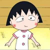 小丸子妹卡通趣味QQ头像:如果你也喜欢卡通控_WWW.TQQA.COM