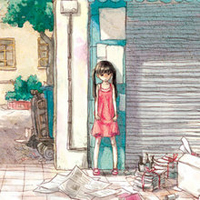 韩国插画情侣QQ头像一对_WWW.TQQA.COM