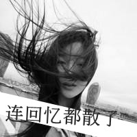 女生QQ灰色头像带字:一亿个伤心_WWW.TQQA.COM