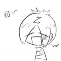 铅笔卡通手绘情侣头像:一左一右_WWW.TQQA.COM