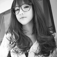 灰白色女生头像_WWW.TQQA.COM