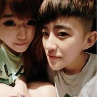 你有Ta幸福吗:超拽情侣头像一男一女:我有我们的_WWW.TQQA.COM