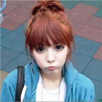 蓝色唯美女头像_WWW.TQQA.COM