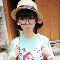 90后韩国网红头像:就算全世界都分手我也在你身_WWW.TQQA.COM