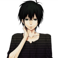 萌系动漫男生头像:闭上眼放飞思想i_WWW.TQQA.COM