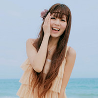 蓝色唯美qq头像意境海边女生:从此不难过_WWW.TQQA.COM