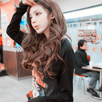 侧脸个性女生头像_WWW.TQQA.COM