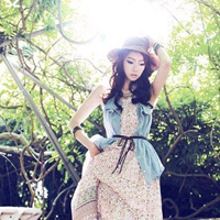 唯美穿裙子的女生头像_WWW.TQQA.COM