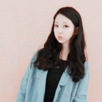 黑发可爱女生头像_WWW.TQQA.COM