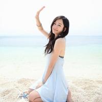 非主流女生头像唯美海边:思念一个人的味道_WWW.TQQA.COM