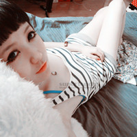 侧脸个性女生头像_WWW.TQQA.COM