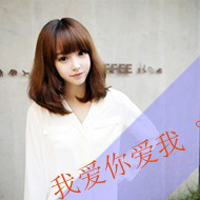 可爱小清新女头像带字:姐从来不卖萌之会装可爱_WWW.TQQA.COM
