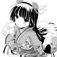 第一次擦肩而过i:卡通黑白QQ头像女生图片_WWW.TQQA.COM