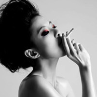 很有欧美范的黑白头像_WWW.TQQA.COM