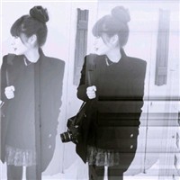 女生颓废黑白头像_WWW.TQQA.COM