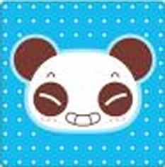 卡通熊猫头像_WWW.TQQA.COM