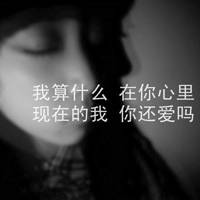 灰色带字伤感QQ头像:爱我你怕了吗_WWW.TQQA.COM