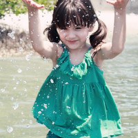夏季清新可爱小美女QQ头像_WWW.TQQA.COM