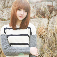 校园清新头像:学校里的可爱美眉_WWW.TQQA.COM