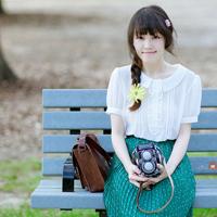 不要低头:森系头像吧女生头像:开心的一个人找自_WWW.TQQA.COM