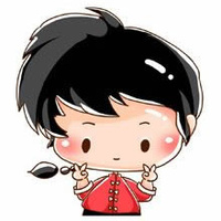 歪脖头像和剪刀手头像:卡通人物一系列剪刀手头_WWW.TQQA.COM