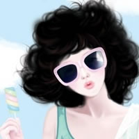 卡通头像女生超萌女_WWW.TQQA.COM