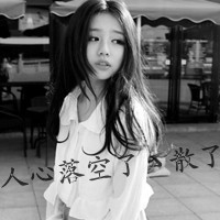 男女灰色混搭QQ伤感头像:被爱情伤了又伤_WWW.TQQA.COM