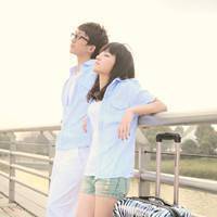 一生相思相依偎:拥抱在一起的QQ情侣幸福头像_WWW.TQQA.COM