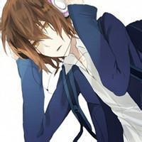 qq头像动漫男生戴耳机_WWW.TQQA.COM