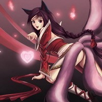 lol九尾妖狐图片头像:lol九尾妖狐卡通人物大全_WWW.TQQA.COM