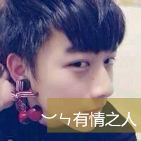 一男一女情侣头像伸手指发誓说爱你_WWW.TQQA.COM