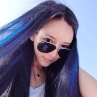 非主流女生头像超拽戴墨镜:带胡子抽烟的不一定_WWW.TQQA.COM