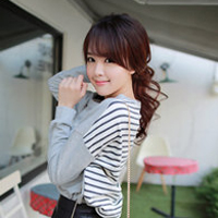 90后韩国网红头像:就算全世界都分手我也在你身_WWW.TQQA.COM