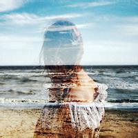 唯美黑色长发女生头像:假如我变成你的回忆_WWW.TQQA.COM