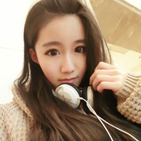 韩系唯美可爱头像:用所有时间想你_WWW.TQQA.COM