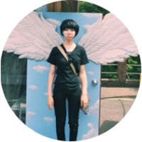 情侣头像吧首发个性圆形情侣印花情侣头像:一左_WWW.TQQA.COM