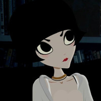 齐刘海卡通短发女生QQ头像_WWW.TQQA.COM