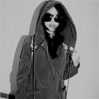 超拽个性霸气黑白女头像_WWW.TQQA.COM